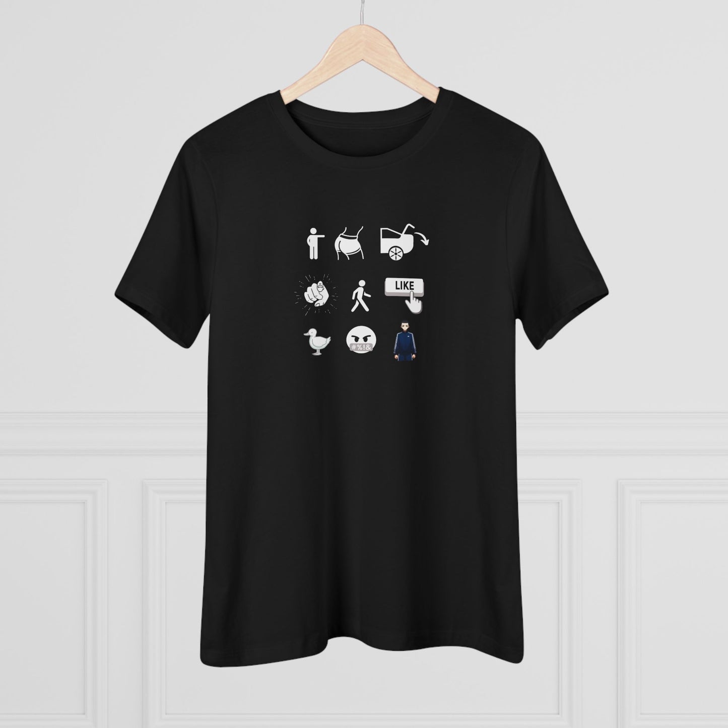 Namjoon Women's Tee - "Like a Duck" - Clever Fanmade BTS Apparel - Soft Jersey T-Shirt