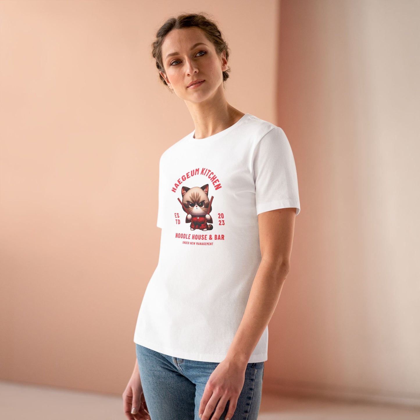 Yoongi Women's Tee - Haegeum Noodle House - Fanmade BTS Merch - Soft Jersey T-Shirt