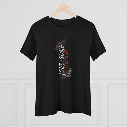 OT7 Women's Tee - Arirang Love Song Mirror - Soft Jersey T-Shirt