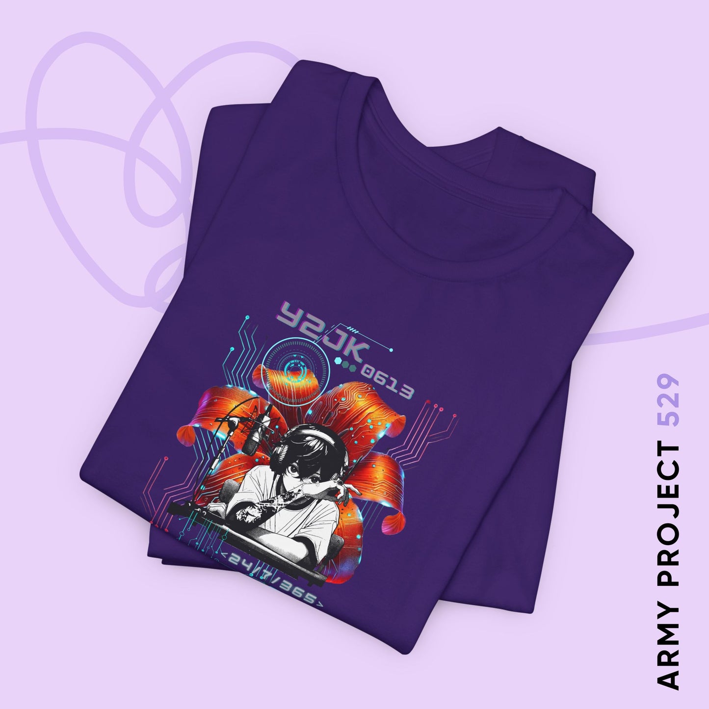 Jungkook Y2JK Retro Series Unisex Jersey Short Sleeve Tee