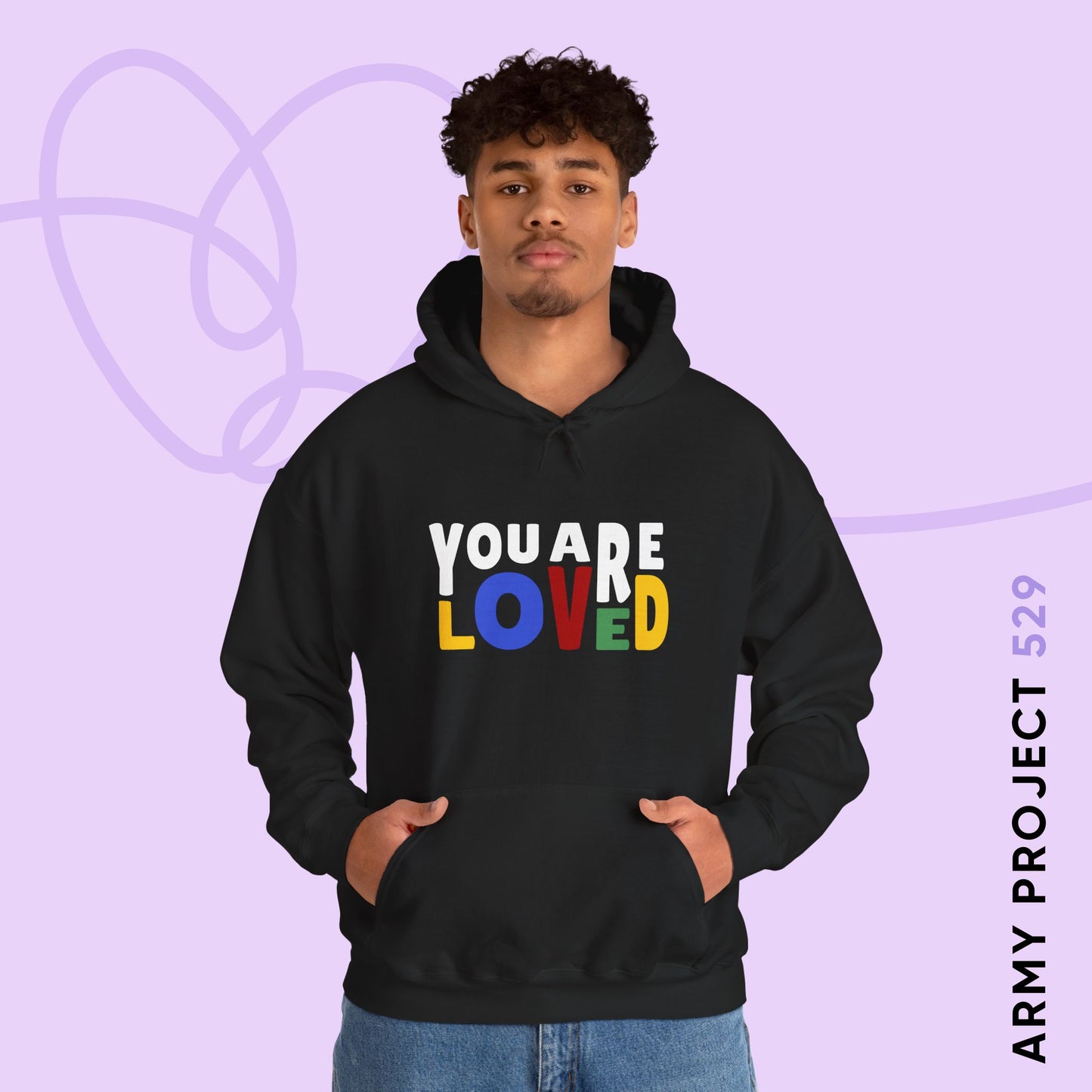 You Are Loved Unisex Heavy Blend™ Hoodie