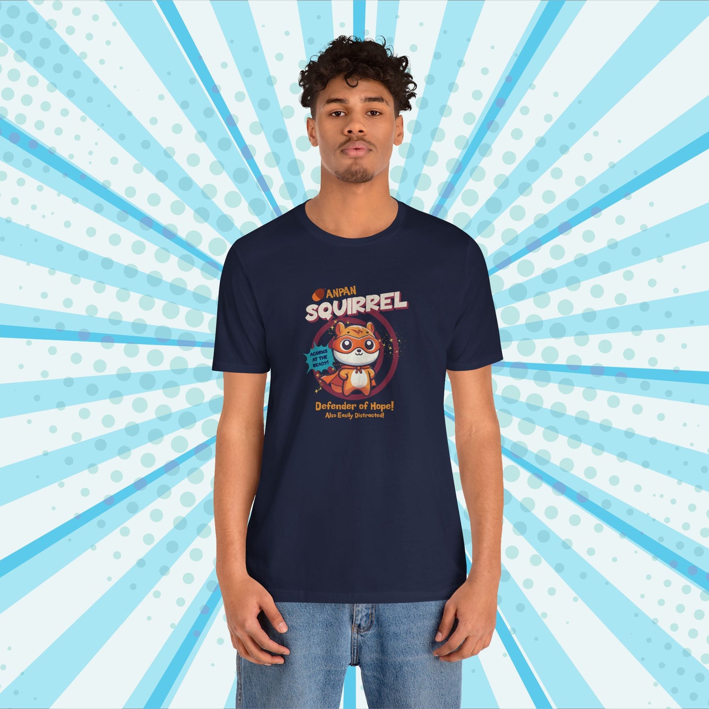 Anpansquirrel Unisex Jersey Short Sleeve Tee