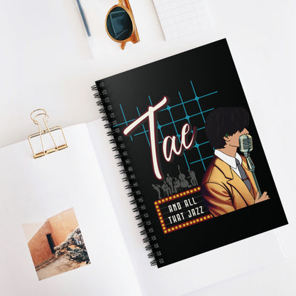 Taehyung 1950s Retro Series Spiral Notebook