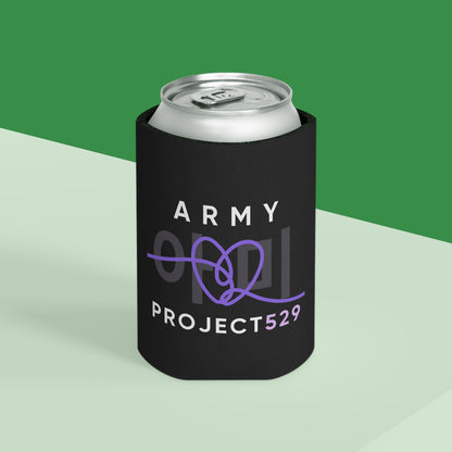 ARMY Project 529 Logo Can Cooler