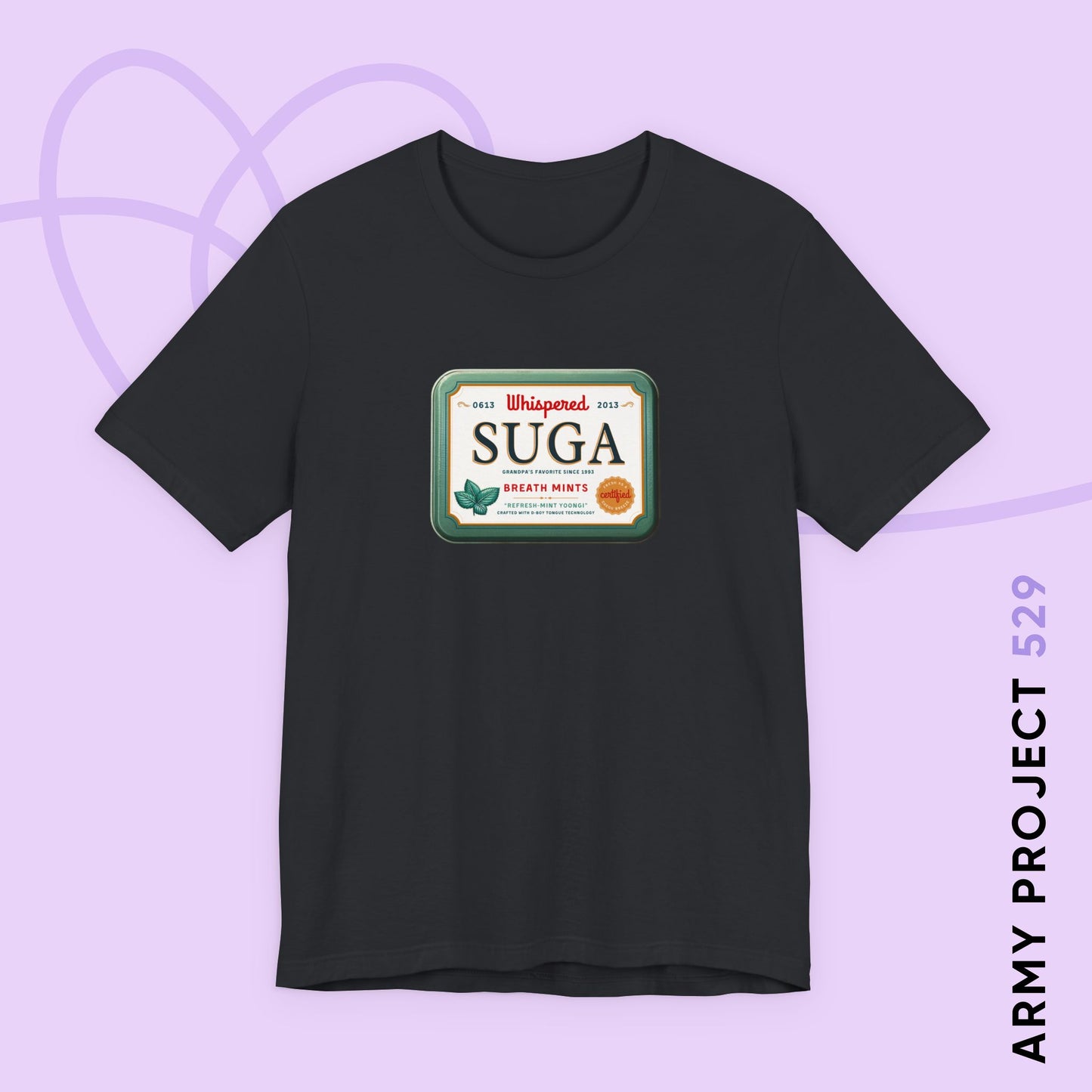 Whispered SUGA Unisex Jersey Short Sleeve Tee