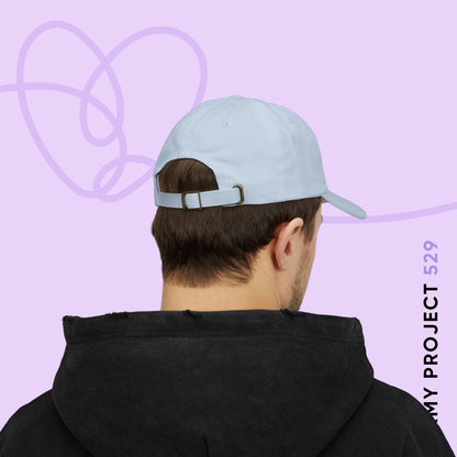 Shibal Script Baseball Cap - Embroidered ARMY Merch - Unisex Hat