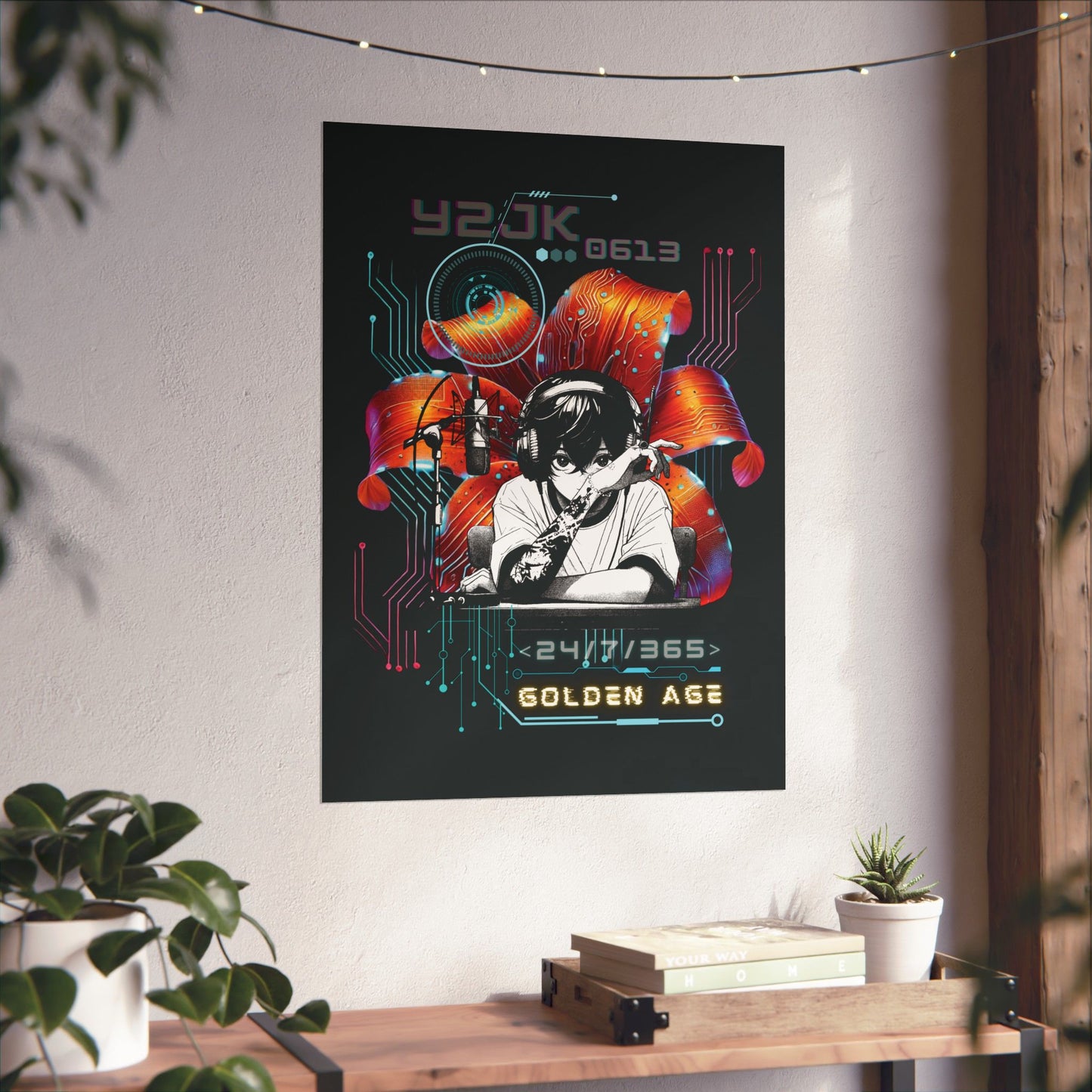 Jungkook Y2JK Retro Series Matte Poster