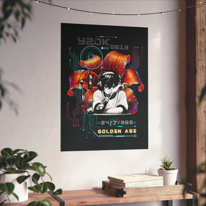 Jungkook Y2JK Retro Series Matte Poster