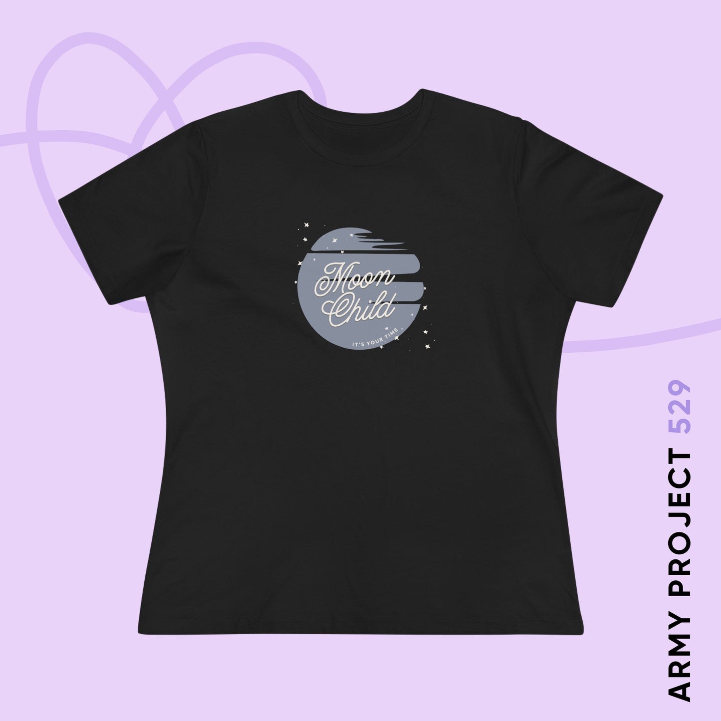 Namjoon Women's Tee - Moonchild - Fanmade BTS Merch - Soft Jersey T-Shirt