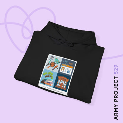 Namjoon Hoodie - Care Instructions - Cozy Unisex Sweatshirt