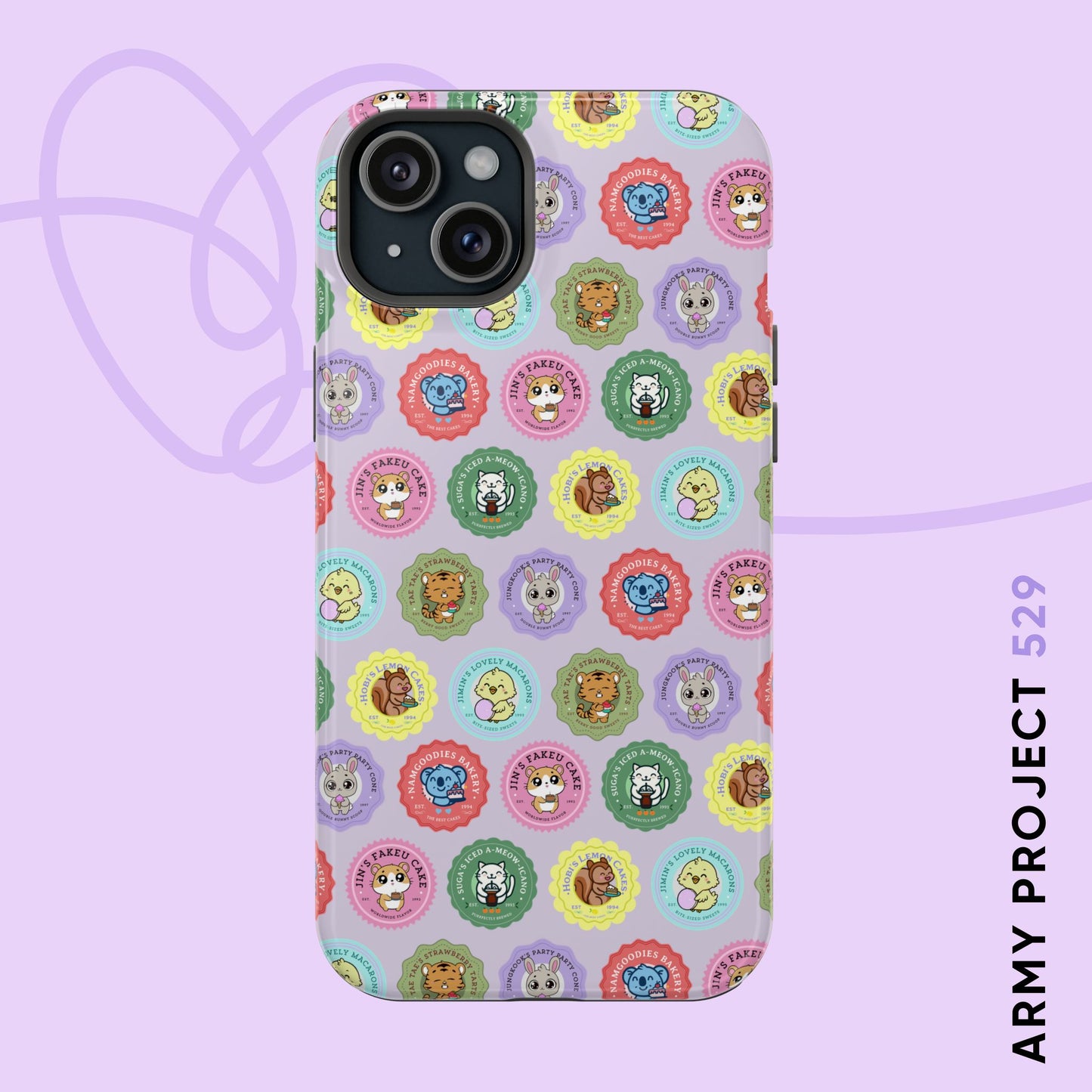 Namgoodies Bakery OT7 Magnetic Tough Phone Case