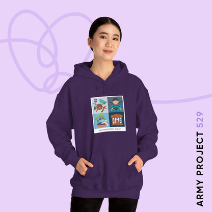 Namjoon Hoodie - Funny Fanmade BTS Merch - Care Instructions - Cozy Unisex Sweatshirt