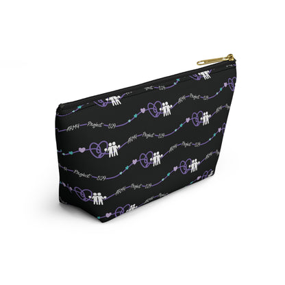 AP529 Heartline Logo Accessory Pouch w/ T-bottom