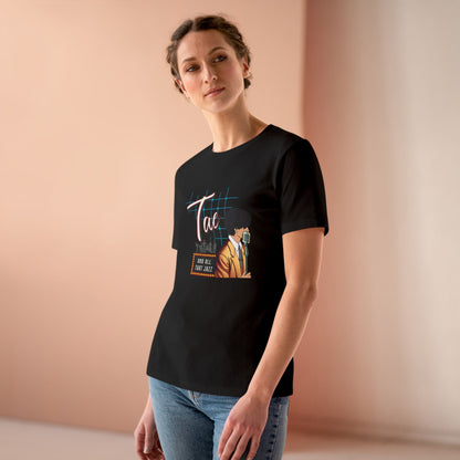 Taehyung Women's Tee - BTS Fanmade Retro Series - 50s Vintage Aesthetic - Soft Jersey T-Shirt