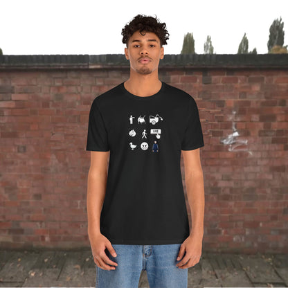 Walking Like A Duck Unisex Jersey Short Sleeve Tee