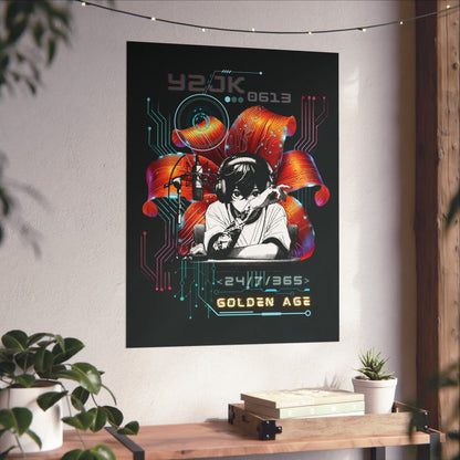 Jungkook Y2JK Retro Series Matte Poster