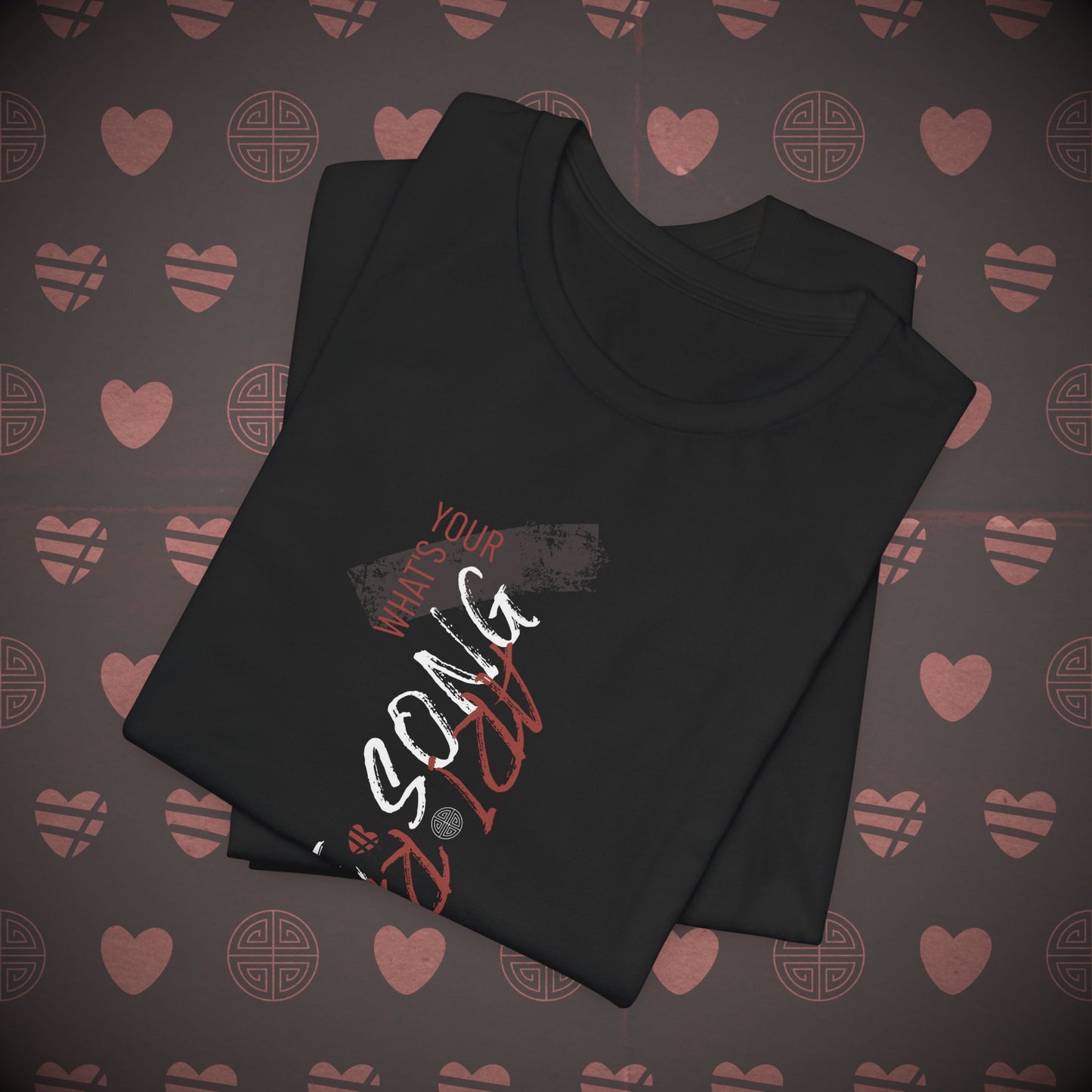 OT7 Short Sleeve Shirt - Arirang Love Song Mirror - Unisex Jersey T-Shirt