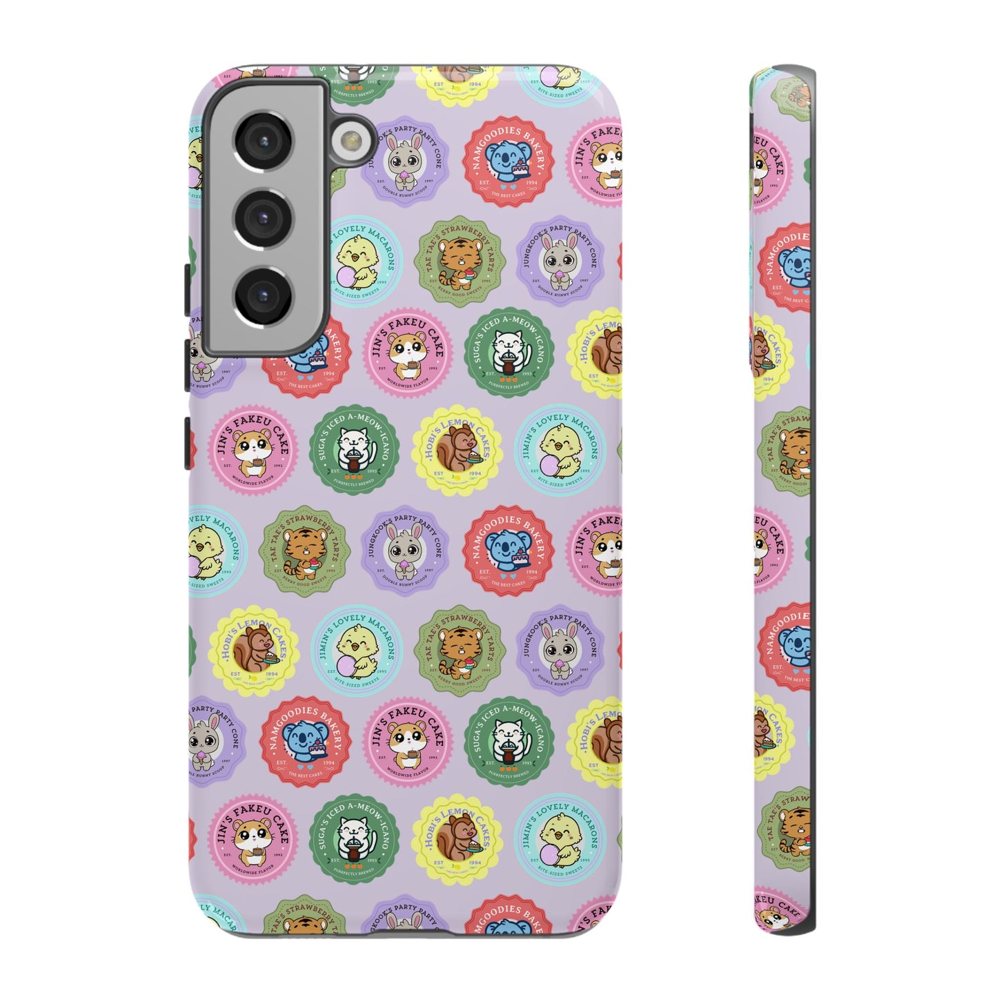 OT7 Phone Case - Cute Fanmade BTS Merch - Namgoodies Bakery - iPhone, Galaxy, Pixel