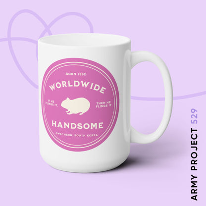 Worldwide Handsome Medallion Series 15oz Ceramic Coffee Mug