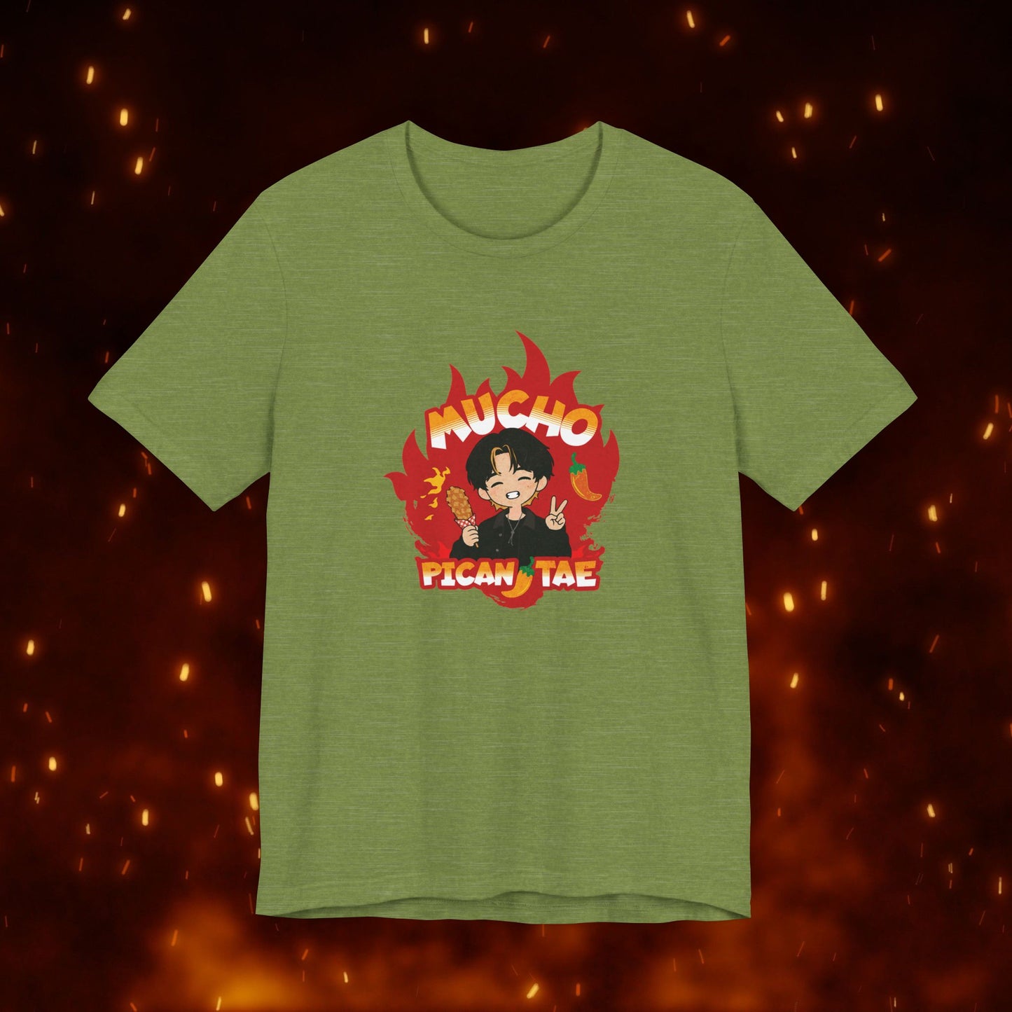 Taehyung Short Sleeve Shirt - Mucho PicanTae - Unisex Jersey T-Shirt