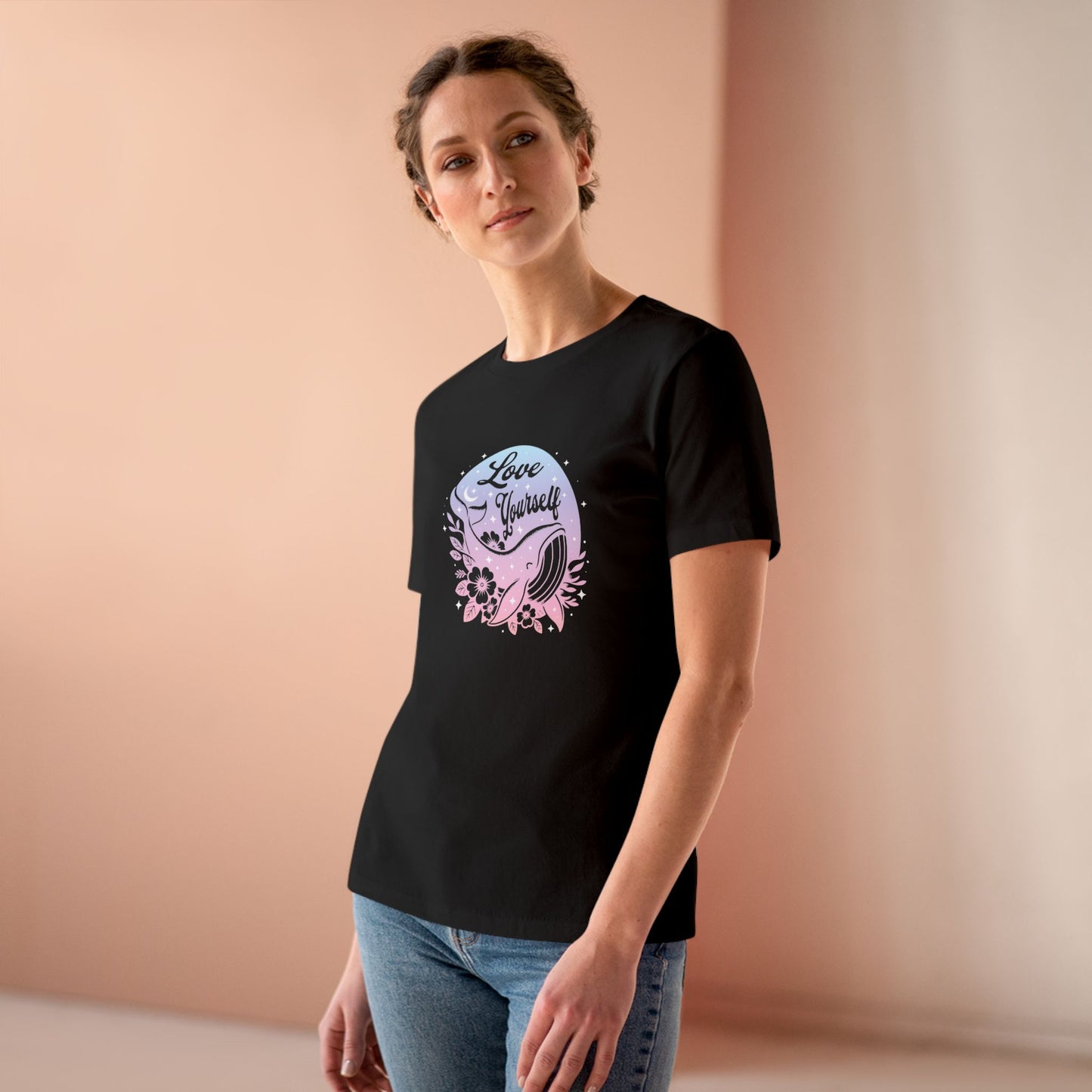 OT7 Women's Tee - Love Yourself - Fanmade BTS Merch - Soft Jersey T-Shirt