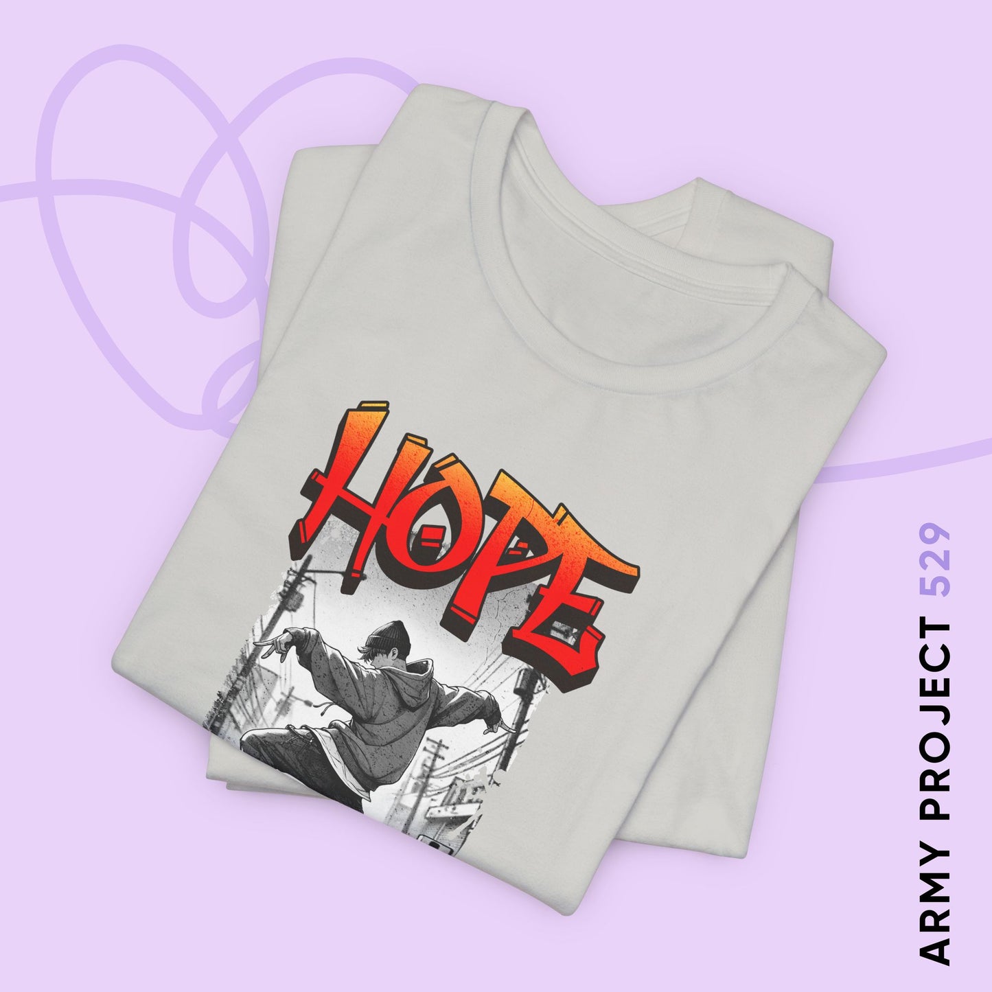 HOTS with Hope (Arson ver.) Unisex Jersey Short Sleeve Tee