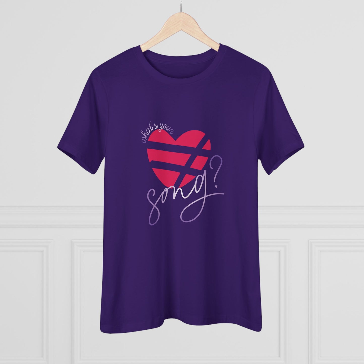 OT7 Women's Tee - What's Your Love Song? - Soft Jersey T-Shirt