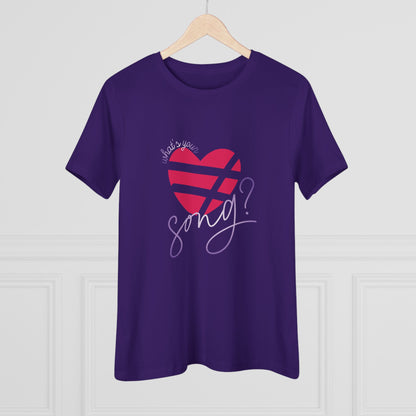 OT7 Women's Tee - What's Your Love Song? - Soft Jersey T-Shirt