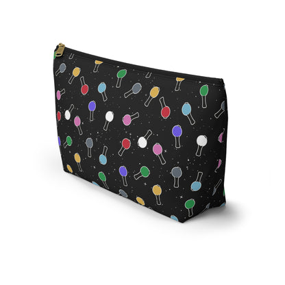Ma City Map Lightstick Pattern Accessory Pouch w/ T-bottom