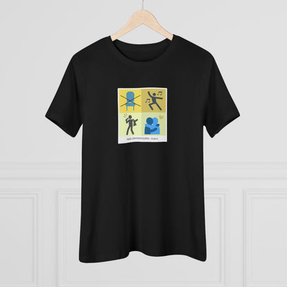 Jimin Care Instructions Women's Relaxed Jersey Short Sleeve Tee