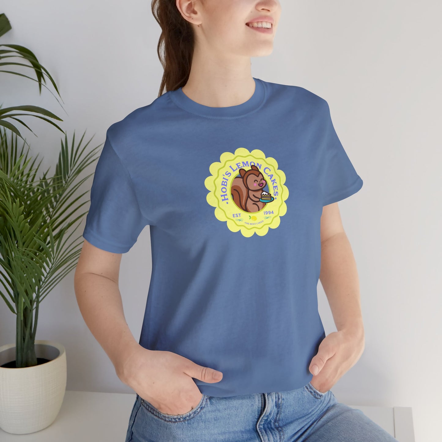 Hobi Lemon Cakes Unisex Jersey Short Sleeve Tee