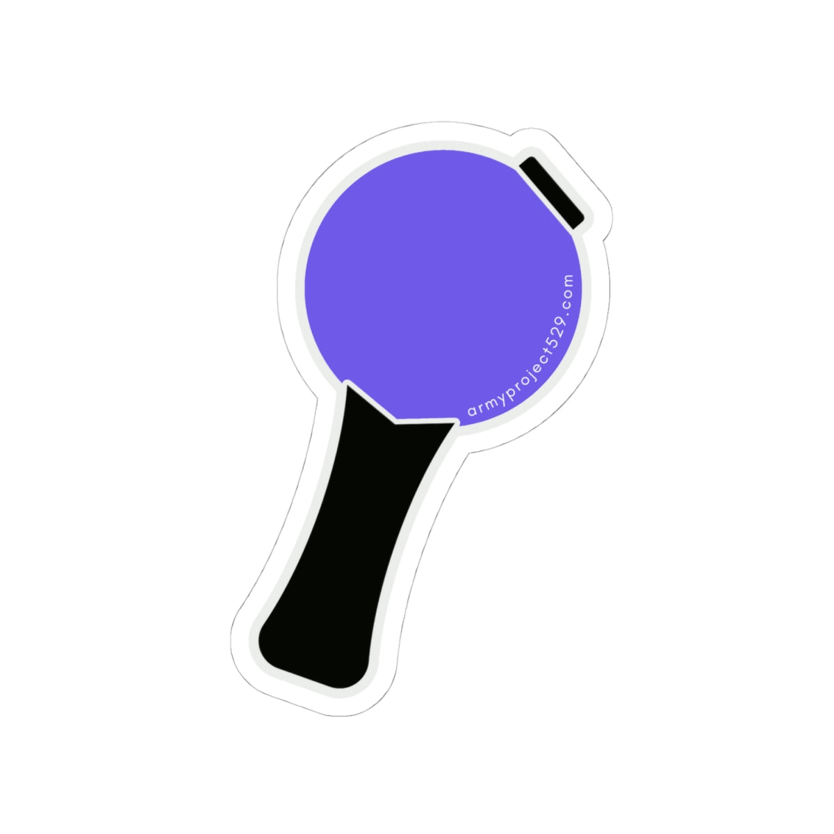 Ma City Map Lightstick Icon Jungkook Bias Vinyl Sticker
