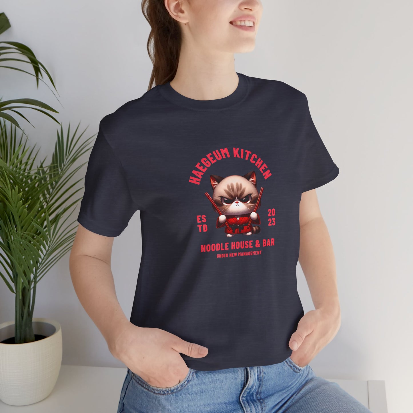Haegeum Noodle House Unisex Jersey Short Sleeve Tee