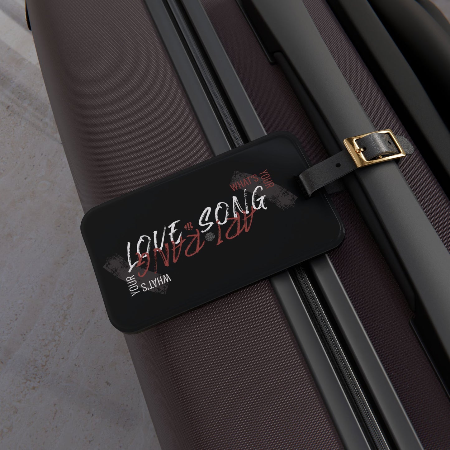 OT7 Luggage Tag - Arirang Love Song Mirror - ARMY Travel Accessories