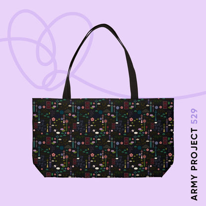 Norigae Night Garden Weekender Tote Bag
