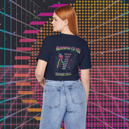 Jin Concert Short Sleeve Shirt - Fanmade BTS Merch - Running To You - Unisex Jersey T-Shirt