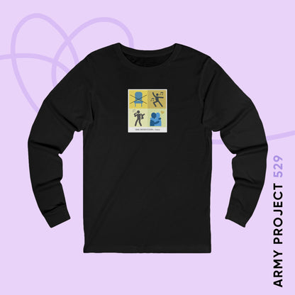 Jimin Long Sleeve Shirt - Funny Fanmade BTS Merch - Care Instructions - Soft Unisex T-Shirt