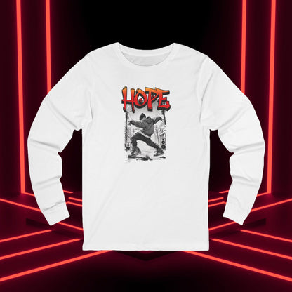 Hobi Concert Long Sleeve Shirt - HOTS with Hope - Fanmade BTS Merch - Soft Unisex T-Shirt