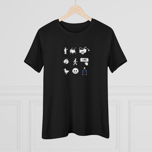 Walking Like A Duck Women's Relaxed Jersey Short Sleeve Tee