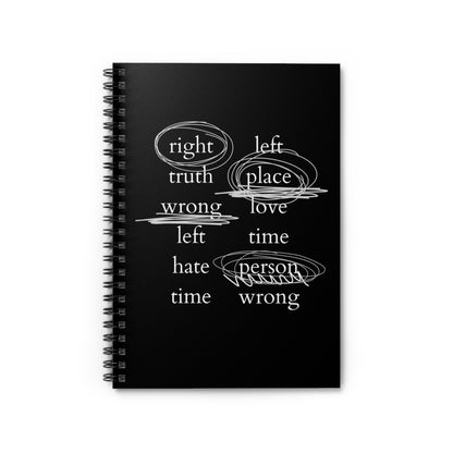 Namjoon Contradictions Spiral Notebook