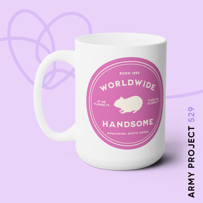 Worldwide Handsome Medallion Series 15oz Ceramic Coffee Mug