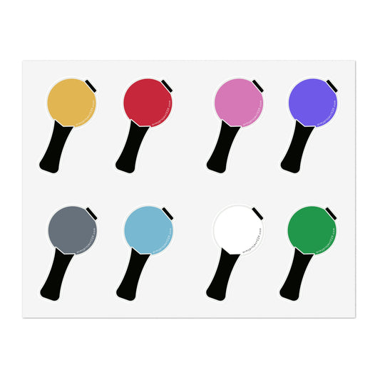 Bangtan Lightstick Sticker Sheet - Fanmade BTS Merch - Durable Vinyl