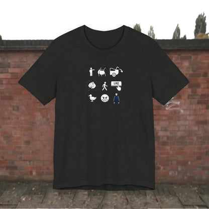 Walking Like A Duck Unisex Jersey Short Sleeve Tee