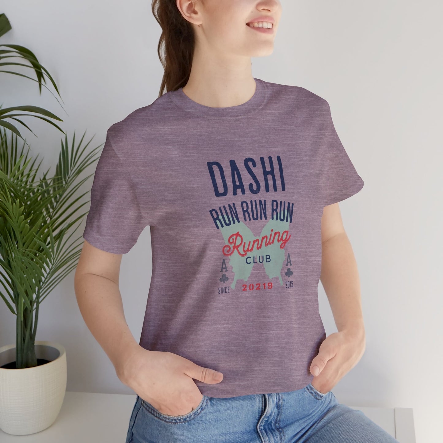 OT7 Short Sleeve Shirt - Dashi Running Club - Fanmade BTS Merch - Unisex Jersey T-Shirt