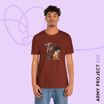Taehyung 1950s Retro Series Unisex Jersey Short Sleeve Tee