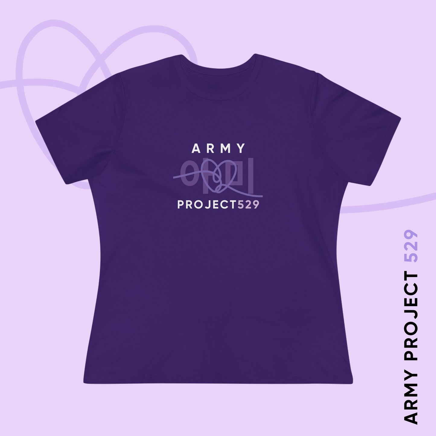 ARMY Project 529 Women's Tee - ARMY Apparel - Soft Jersey T-Shirt