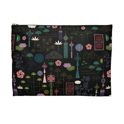 Norigae Night Garden Accessory Pouch