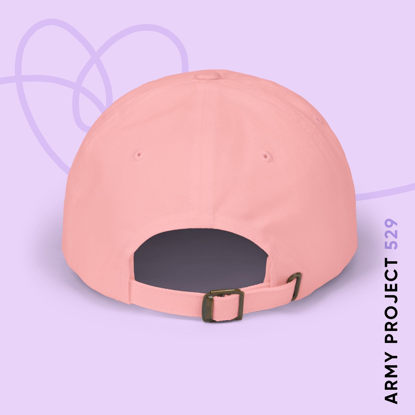 OT7 Baseball Cap - Embroidered Handwritten Bangtan - Fanmade BTS Merch - Unisex Baseball Hat