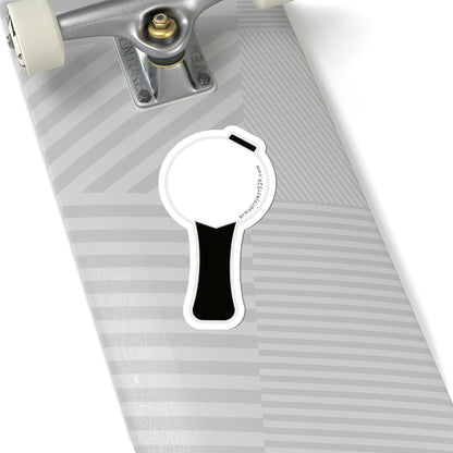 OT7 Sticker - Bangtan Lightstick (White) - Fanmade BTS Merch - Durable Vinyl