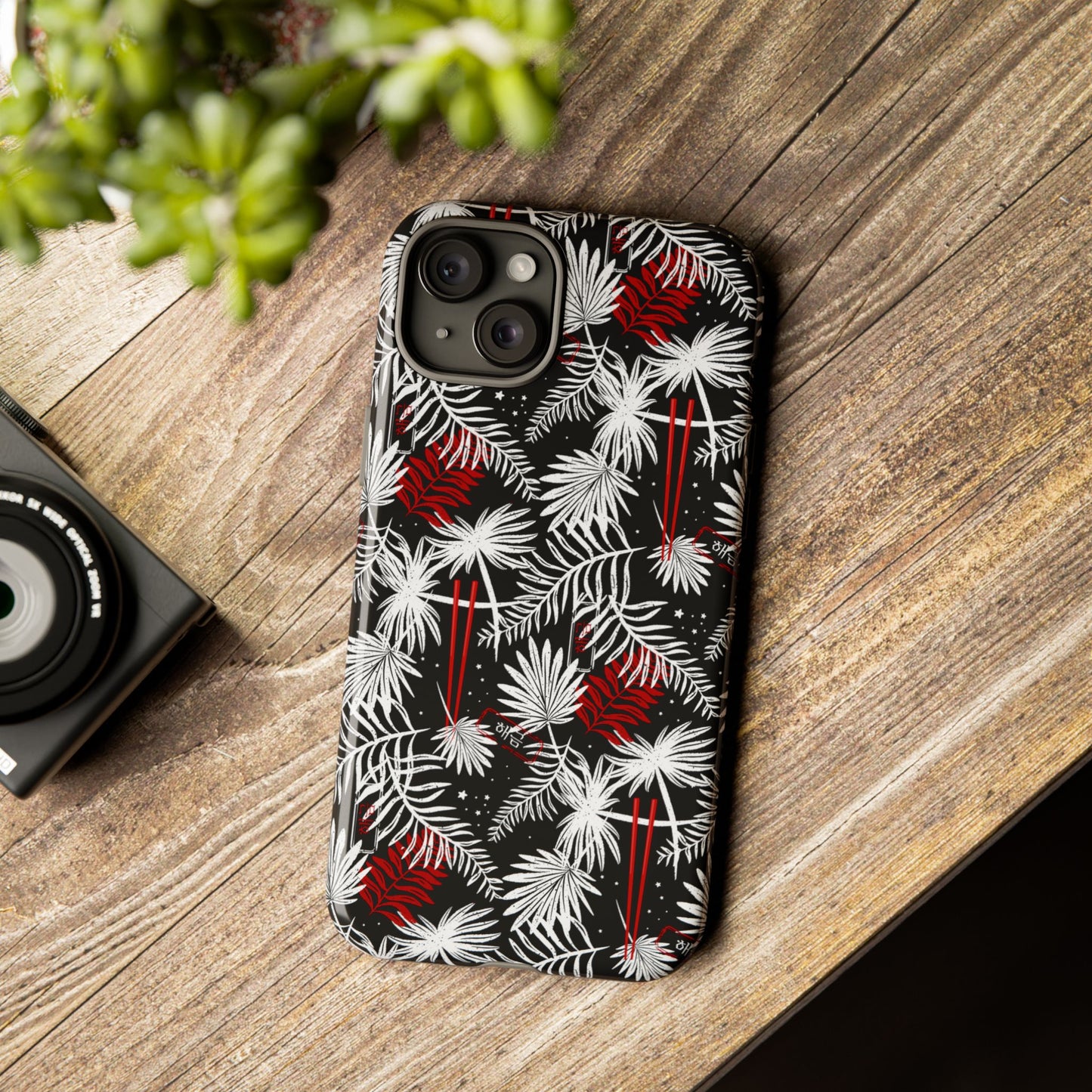 Tropical Chopsticks Tough Phone Case